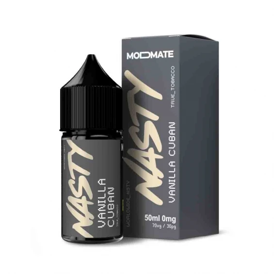 Nasty Juice Vanilla Cuban