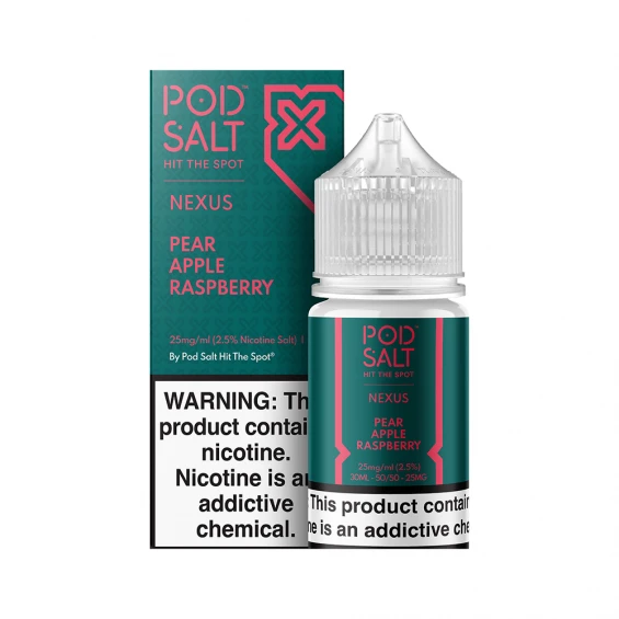 Pod Salt Pear Apple Raspberry
