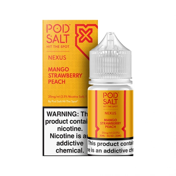 Pod Salt Mango Strawberry Peach
