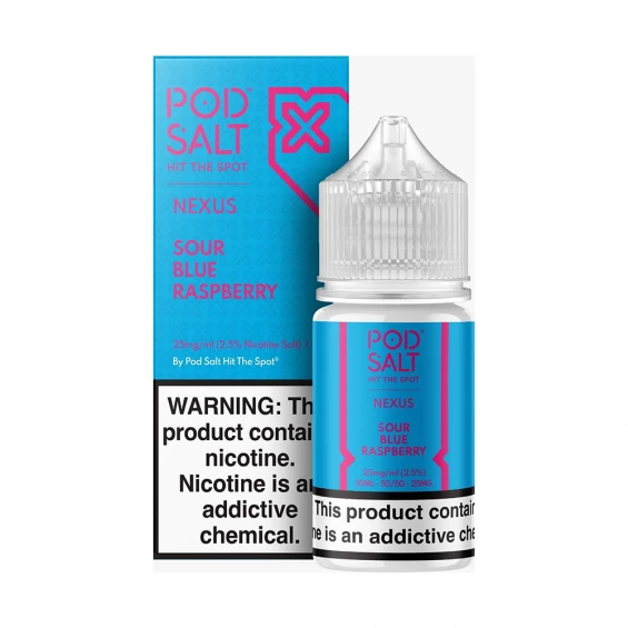 Pod Salt Sour Blue Raspberry
