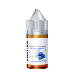 Saltica Blue Razz Ice (Mavi Ahududu, Buz ve Mentol) Salt Likit - Orjinal Saltica En Ucuz Fiyat