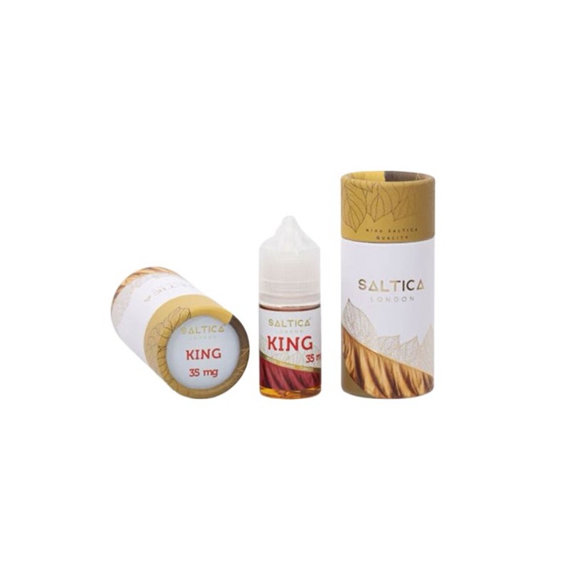 Saltica King (Tütün, Hindistan Cevizi, Kurabiye ve Badem) Salt Likit - Orjinal Saltica En Ucuz Fiyat
