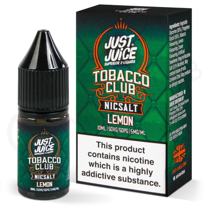 Just Juice Tobacco Club Lemon Likit - Orjinal Just Juice En Ucuz Fiyat Just Juice Tobacco Club Lemon Likit - Orjinal Just Juice En Ucuz Fiyat