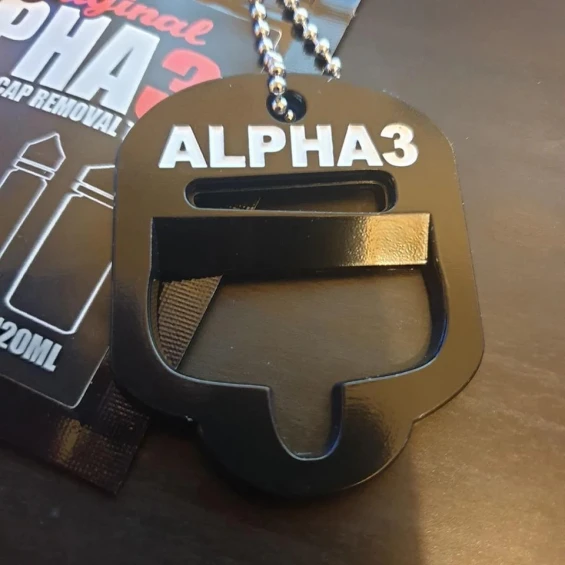 Alpha - 3’ü 1 Arada Shortfill Şişe Kapağı Açma Aparatı