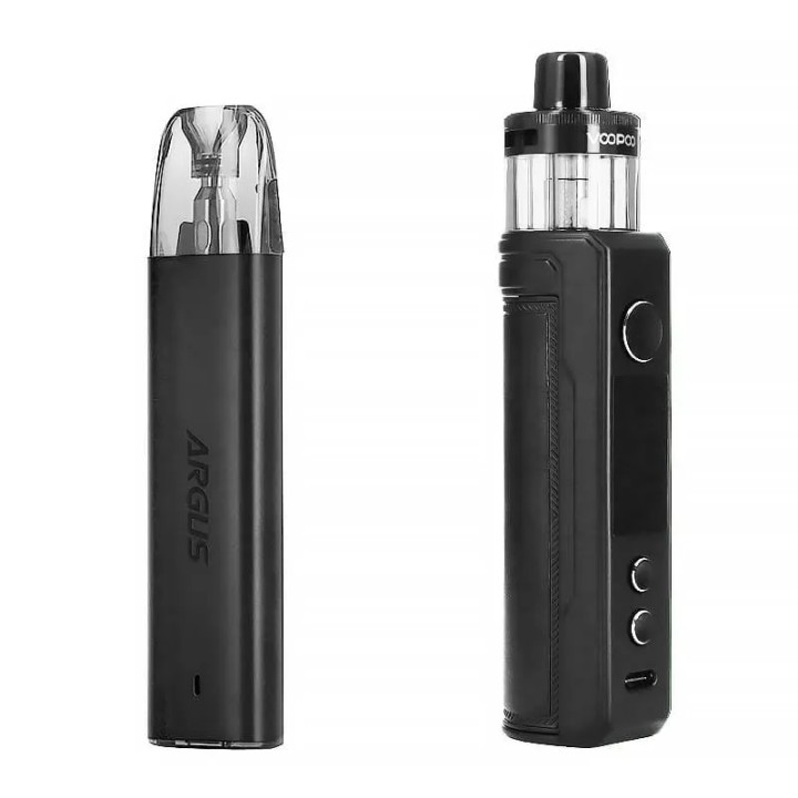 Voopoo Drag X2 & Argus G2 Mini→Spray Black & Midnight Black