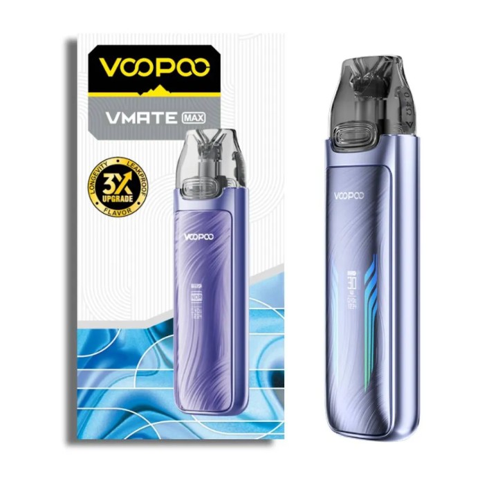 Voopoo VMate Max Pod Mod→Glacier Silver