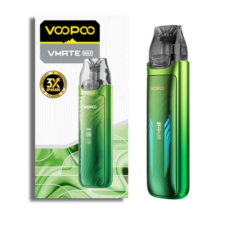 Voopoo VMate Max Pod Mod→Shiny Green