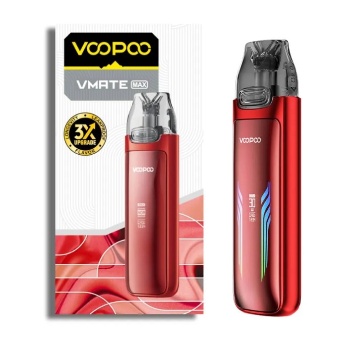 Voopoo VMate Max Pod Mod→Ruby Red