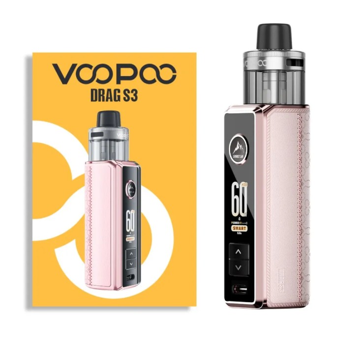 Voopoo Drag S3 Pod Mod→Pink