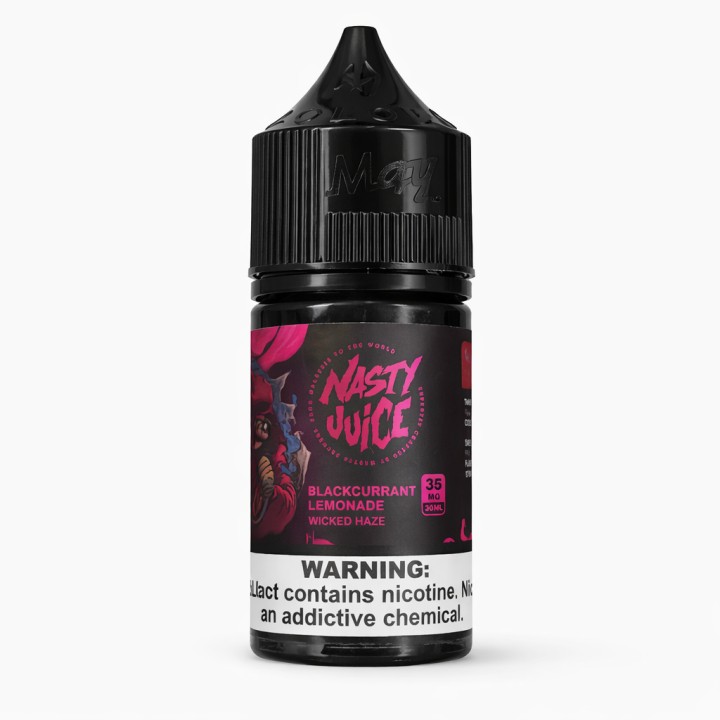 Nasty Juice Blackcurrant Lemonade Wicked Haze Salt Likit→35MG