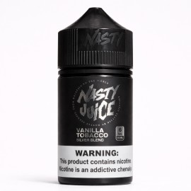 Nasty Juice Silver Blend Vanilla Tobacco E Likit 60 ML