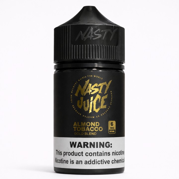 Nasty Juice Almond Tobacco Gold Blend E Likit 60 ML→6MG