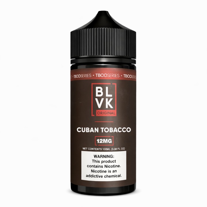 BLVK Original Cuban TobaccoE Likit 100 ML→6MG