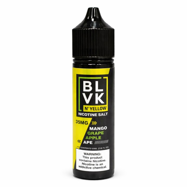 BLVK N' Yellow Mango Grape Apple Ice Salt Likit 60 ML→35MG