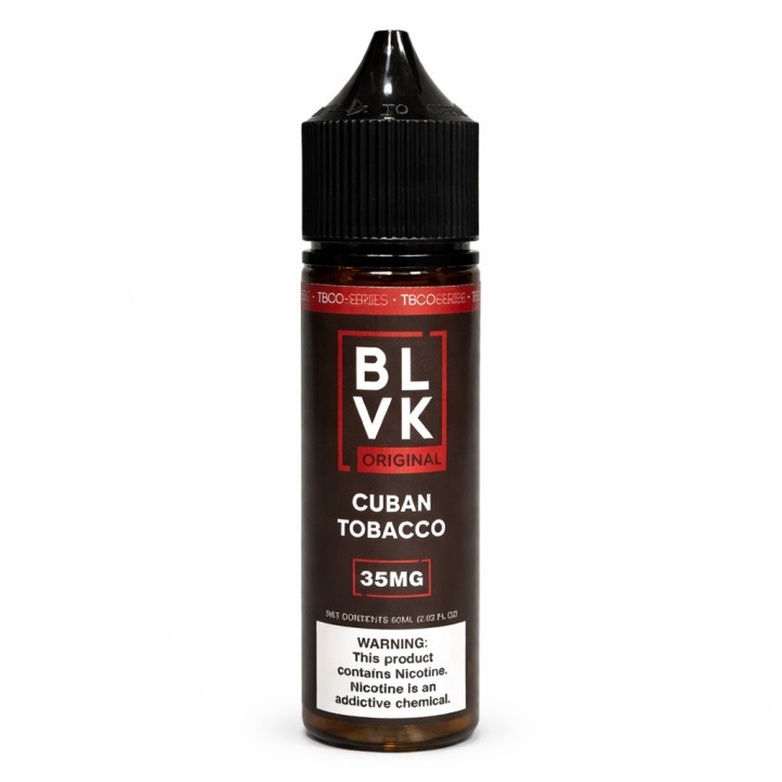 BLVK Original Cuban Tobacco Salt Likit 60 ML→35MG