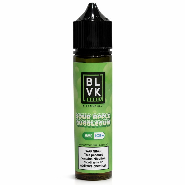 BLVK Bubba Sour Apple Bubblegum Salt Likit 60 ML→35MG