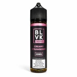 BLVK Original Creamy Strawberry Salt Likit 60 ML