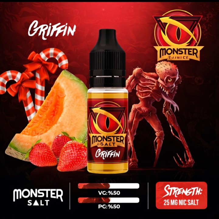 Monster Griffin Salt Likit 10 ML→25MG