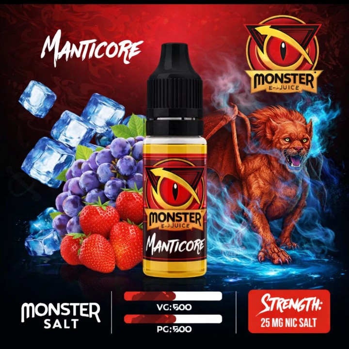 Monster Manticore Salt Likit 10 ML→25MG